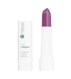*Vegan Collagen* - Barra de labios HypoAllergenic Plumping Color Lipstick - 05: Plum>Bell Clearance
