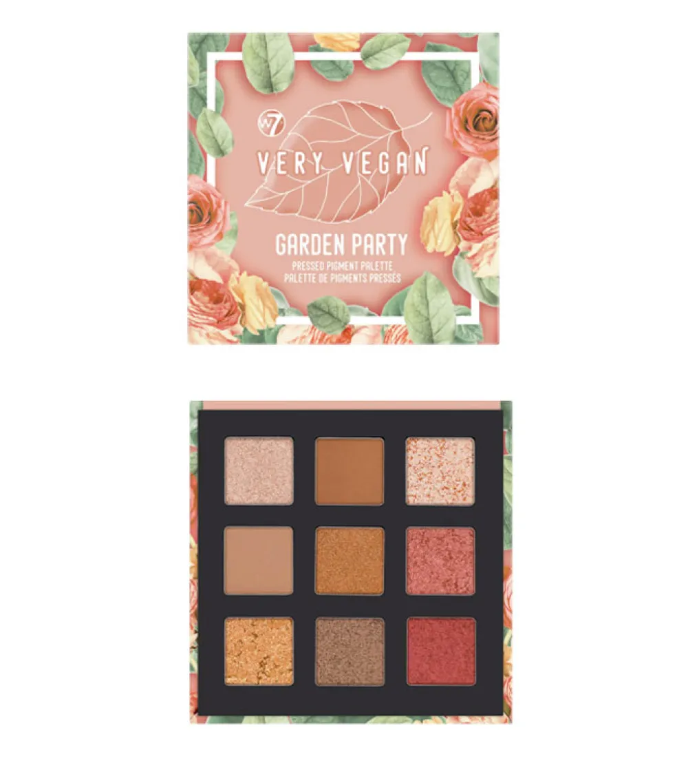 *Very Vegan* - Paleta de pigmentos prensados - Garden Party>W7 Best