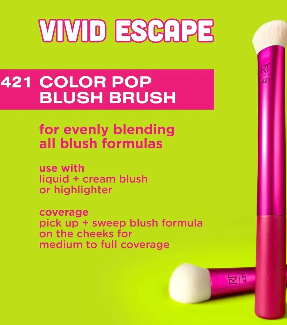 *Vivid Escape* - Brocha para colorete Color Pop - 421>Real Techniques Sale