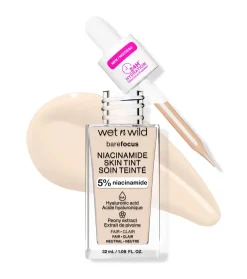 - Base de maquillaje Bare Focus Niacinamide Skin Tint - Fair>Wet n Wild Clearance