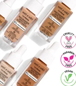 - Base de maquillaje Bare Focus Niacinamide Skin Tint - Deep><noscript><img width=