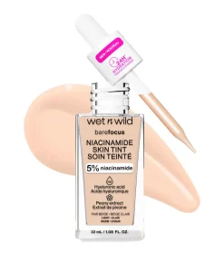 - Base de maquillaje Bare Focus Niacinamide Skin Tint - Fair Beige>Wet n Wild Clearance