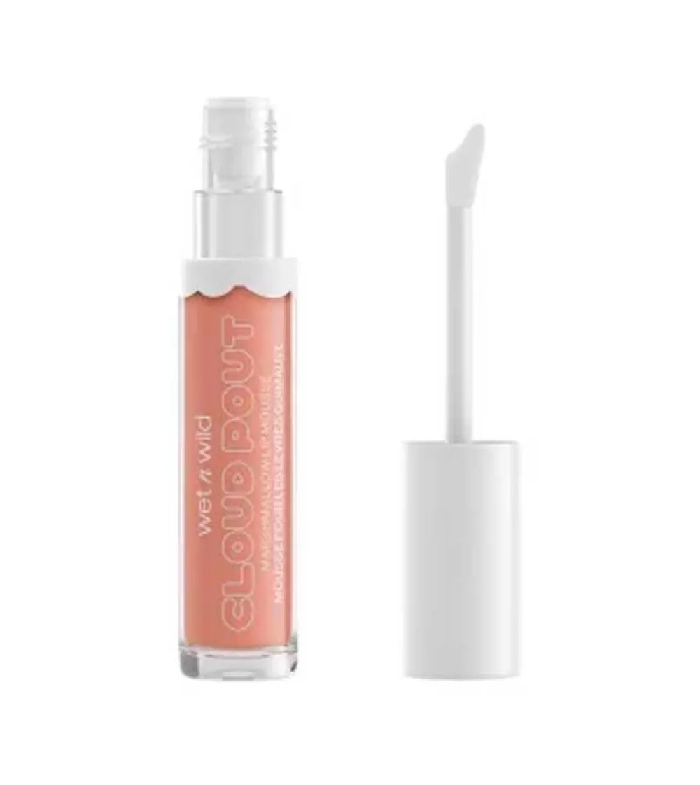 - Labial líquido Cloud Pout - Fluffernutter>Wet n Wild Hot